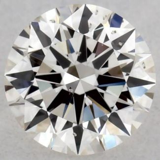 0.23 Carat Round I SI1 EX GIA Natural Diamond