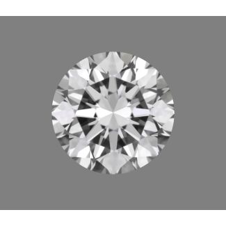 0.37 Carat Round F IF EX GIA Natural Diamond