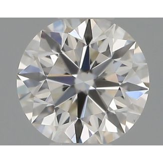 0.23 Carat Round H VS1 EX GIA Natural Diamond