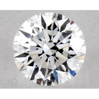 0.4 Carat Round E VVS2 EX GIA Natural Diamond