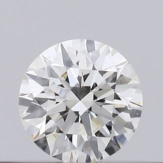 0.2 Carat Round H SI1 EX VG GIA Natural Diamond