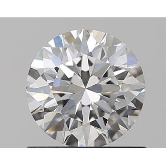 0.8 Carat Round F VS1 EX GIA Natural Diamond