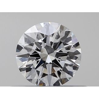 0.33 Carat Round F VVS1 EX GIA Natural Diamond