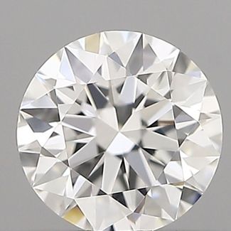 0.42 Carat Round E VVS1 EX GIA Natural Diamond