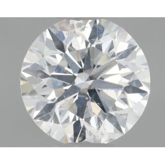 0.51 Carat Round F SI2 VG GIA Natural Diamond