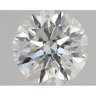 1.51 Carat Round G SI2 EX GIA Natural Diamond