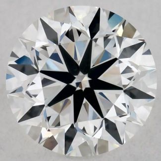 0.7 Carat Round F VS2 VG EX GIA Natural Diamond