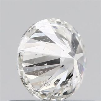 0.50 Carat Round I SI2 VG GIA Natural Diamond