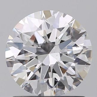 1.02 Carat Round D SI1 EX GIA Natural Diamond