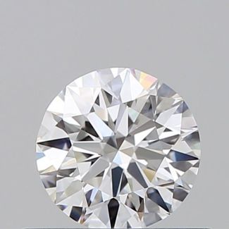 0.5 Carat Round D IF EX VG GIA Natural Diamond