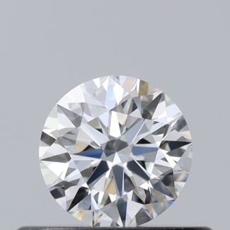 0.31 Carat Round F VVS1 EX GIA Natural Diamond