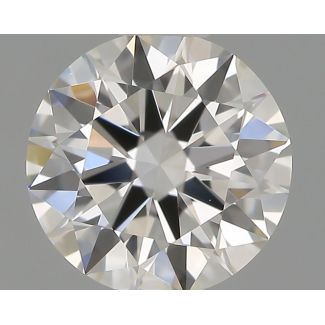 0.49 Carat Round G VVS1 EX GIA Natural Diamond