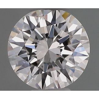 0.45 Carat Round E VVS1 EX GIA Natural Diamond