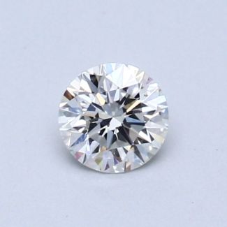 0.39 Carat Round E VS2 VG EX GIA Natural Diamond