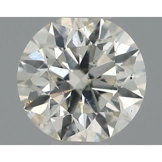 0.31 Carat Round G SI2 EX VG IGI Natural Diamond