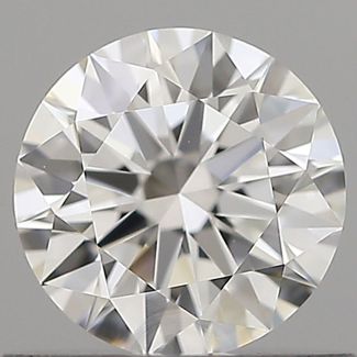 0.63 Carat Round F IF EX GIA Natural Diamond