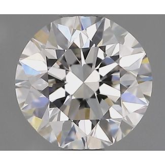 1.00 Carat Round H VS1 EX VG GIA Natural Diamond