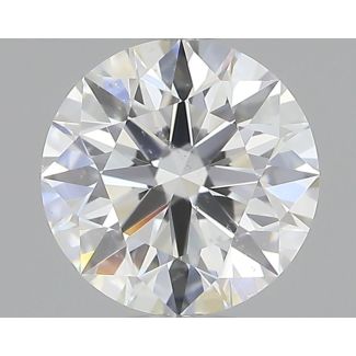 0.5 Carat Round E SI1 EX GIA Natural Diamond