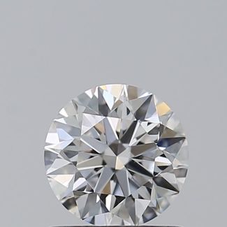 0.71 Carat Round D VS2 EX GD GIA Natural Diamond