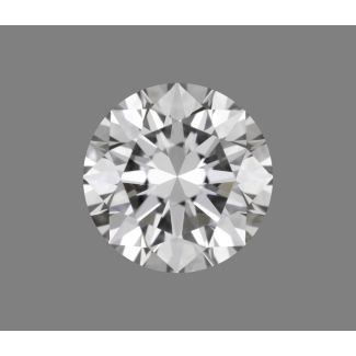 0.41 Carat Round F IF EX GIA Natural Diamond