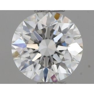 0.51 Carat Round G IF EX GIA Natural Diamond