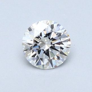 0.52 Carat Round D VS2 EX GIA Natural Diamond