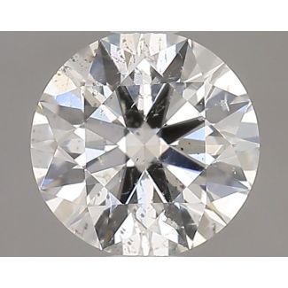 0.5 Carat Round H SI2 EX VG GIA Natural Diamond