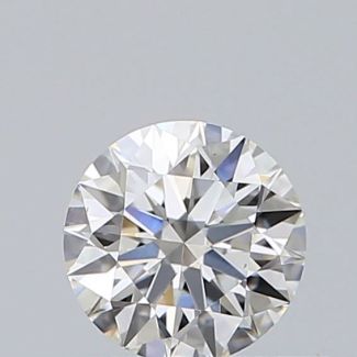 0.34 Carat Round H VS1 EX GIA Natural Diamond