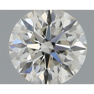 0.33 Carat Round G VS1 EX IGI Natural Diamond