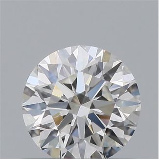 0.5 Carat Round F VS1 EX GIA Natural Diamond