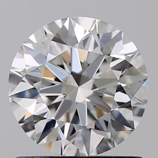 0.90 Carat Round E VS2 EX GIA Natural Diamond