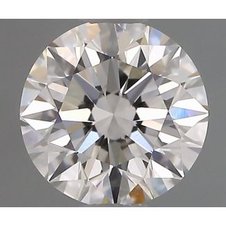 0.8 Carat Round H VS1 EX GIA Natural Diamond