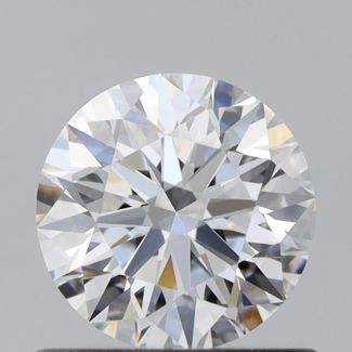 0.6 Carat Round E VS1 EX GIA Natural Diamond