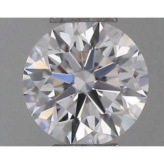 0.23 Carat Round E VVS2 EX VG GIA Natural Diamond