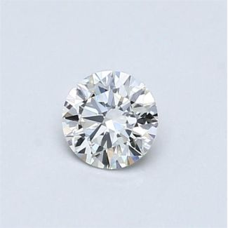 0.32 Carat Round I VS1 EX GIA Natural Diamond