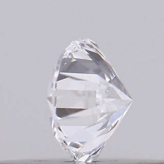 0.15 Carat Round D VVS2 EX GIA Natural Diamond