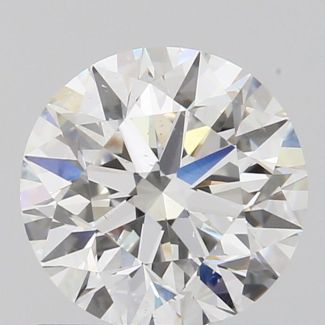 1.01 Carat Round F VS2 EX VG GIA Natural Diamond