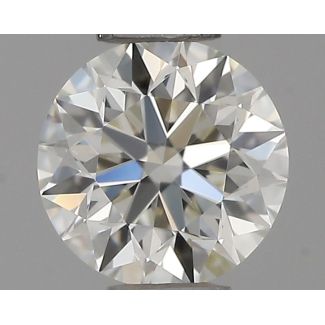 0.3 Carat Round H VVS1 VG EX IGI Natural Diamond