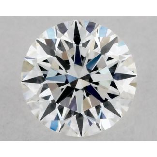 0.4 Carat Round G VVS2 EX GIA Natural Diamond