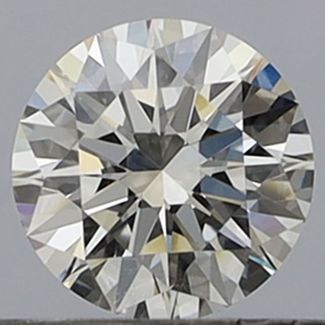 0.33 Carat Round F IF EX GIA Natural Diamond