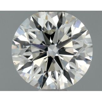 0.7 Carat Round H SI1 EX VG GIA Natural Diamond