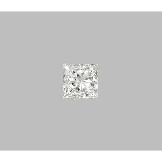 0.30 Carat Princess E VVS1 - EX VG GIA Natural Diamond