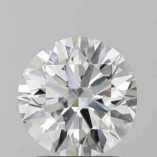 2.0 Carat Round F IF EX VG GIA Natural Diamond