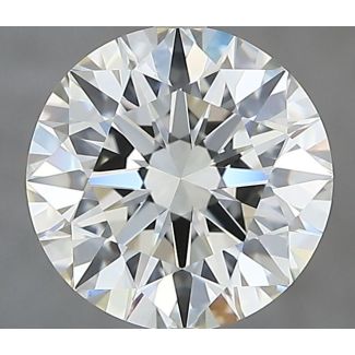 2.01 Carat Round H IF EX IGI Natural Diamond