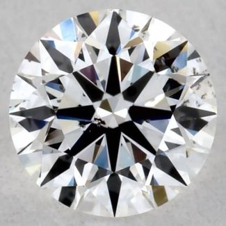 0.36 Carat Round D SI1 EX GIA Natural Diamond