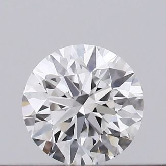 0.18 Carat Round E VS1 EX GIA Natural Diamond