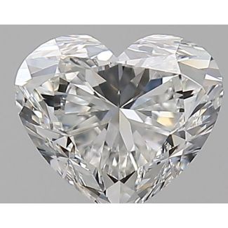 0.75 Carat Heart G VS1 - EX VG GIA Natural Diamond