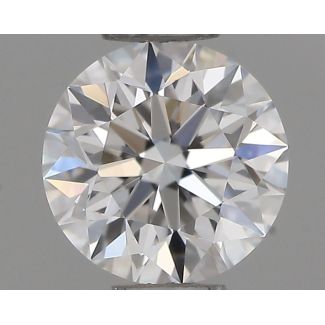 0.35 Carat Round E VVS2 EX GIA Natural Diamond