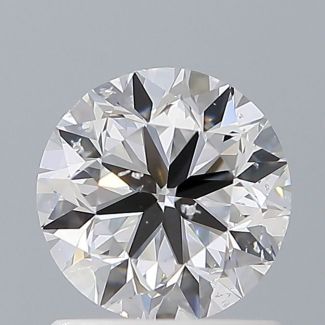 1.0 Carat Round D SI2 VG EX GIA Natural Diamond