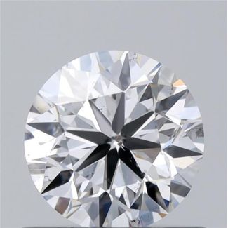 0.70 Carat Round D SI2 VG GIA Natural Diamond